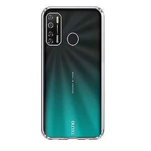 COVERBLACK Rubber Back Cover for Vivo Tecno