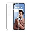 COVERBLACK Rubber Back Cover for Vivo Tecno