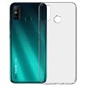 COVERBLACK Rubber Back Cover for Vivo Tecno