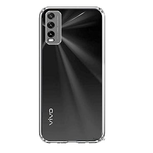 COVERBLACK Rubber Back Cover for Vivo V2038