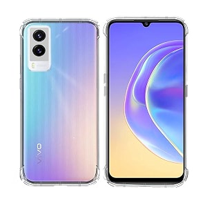 COVERBLACK Rubber Back Cover for Vivo V2055