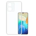 COVERBLACK Rubber Back Cover for Vivo V2204
