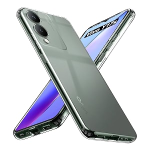 COVERBLACK Rubber Back Cover for Vivo V2310