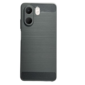 coverblack rubber hybrid matte rubber case matte finish back cover for compatible model with oppo a5x 5g - black