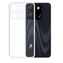 COVERBLACK Rubber Silicone Back Cover for Itel