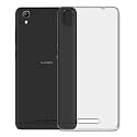COVERBLACK Rubber Silicone Back Cover for Lava