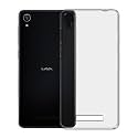 COVERBLACK Rubber Silicone Back Cover for Lava