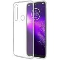 COVERBLACK Rubber Silicone Back Cover for Motorola