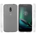 COVERBLACK Rubber Silicone Back Cover for Motorola