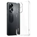 COVERBLACK Rubber Silicone Back Cover for Oppo