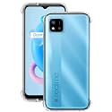 COVERBLACK Rubber Silicone Back Cover for Realme