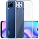 COVERBLACK Rubber Silicone Back Cover for Realme