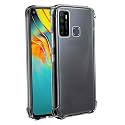 COVERBLACK Rubber Silicone Back Cover for Tecno