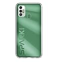 COVERBLACK Rubber Silicone Back Cover for Tecno
