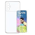 COVERBLACK Rubber Silicone Back Cover for Tecno
