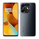 COVERBLACK Rubber Silicone Back Cover for Tecno