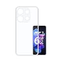 COVERBLACK Rubber Silicone Back Cover for Tecno