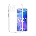 COVERBLACK Rubber Silicone Back Cover for vivo