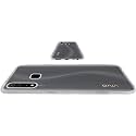 COVERBLACK Rubber Silicone Transparent Back Cover for