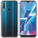COVERBLACK Rubber Silicone Transparent Back Cover for