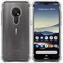 COVERBLACK Rubber Silicone Transparent Back Cover for