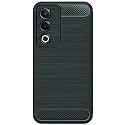 COVERBLACK Silicon Hybrid Matte Rubber Case Back Cover Compatible Model for Oppo K12x 5G - Black