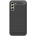 COVERBLACK Silicon Hybrid Matte Rubber Case Back Cover Compatible Model for Samsung Galaxy S21 FE 5G - Black