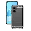 COVERBLACK Silicon Hybrid Matte Rubber Case Matte Finish Back Cover Compatible for Poco F7 5G - Black