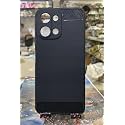 COVERBLACK Silicon Hybrid Matte Rubber Case A_rmor Back Cover Compatible for Vivo T5x 5G - Black
