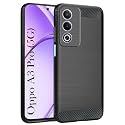 COVERBLACK Silicon Hybrid Matte Rubber Case Back Cover Compatible Model for Oppo A3 Pro 5G - Black