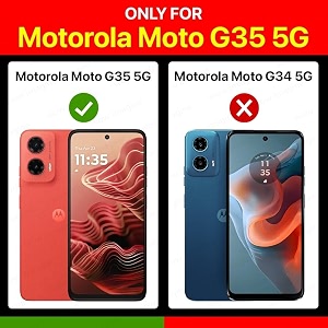 coverblack silicon matte rubber hybrid case back cover compatible model for motorola moto g35 5g - black