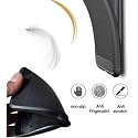 COVERBLACK Silicon Matte Rubber Hybrid Case Back Cover Compatible Model for Vivo V2338 / T3x 5G - Black