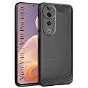 COVERBLACK Silicon Matte Rubber Hybrid Case Back Cover Compatible Model for Vivo V2348 / V40 5G - Black