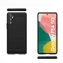 COVERBLACK Silicon Matte Rubber Hybrid Matte Finish Case Back Cover Compatible for Samsung F54 5G / M54 5G - Black