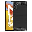 COVERBLACK Silicon Matte Rubber Hybrid Matte Finish Case Back Cover Compatible for Samsung M14 5G - Black
