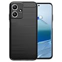 COVERBLACK Silicone Hybrid Rubber Case Back Cover for REDMI 12 5G - Black