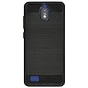 COVERBLACK Silicone Rubber Hybrid Case Back Cover for JioFi Jio Next Phone - Black
