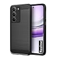 COVERBLACK Soft Hybrid Matte Rubber Case Matte Finish Back Cover for Compatible Model with Realme Narzo 80x 5G - Black