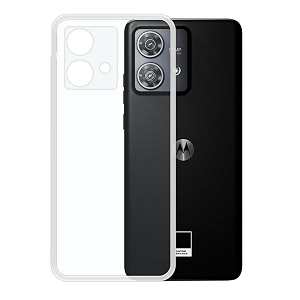 COVERBLACK Soft Rubber Back Cover for Moto