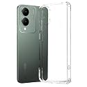 COVERBLACK Soft Rubber Back Cover for Vivo