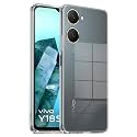 COVERBLACK Soft Rubber Silicon Clear Back Cover
