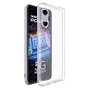 COVERBLACK Soft Rubber Silicon Clear Back Cover