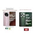 COVERBLACK Soft Rubber Silicon Clear Back Cover