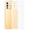 COVERBLACK Soft Rubber Silicon Clear Back Cover