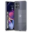 COVERBLACK Soft Rubber Silicon Clear Back Cover