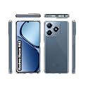 COVERBLACK Soft Rubber Silicon Clear Back Cover