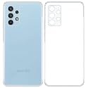 COVERBLACK Soft Rubber Silicon Clear Back Cover