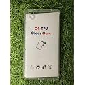 COVERBLACK Soft Rubber Silicon Clear Back Cover