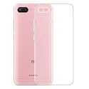 COVERBLACK Soft Rubber Silicon Clear Back Cover