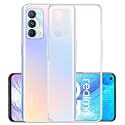 COVERBLACK Soft Rubber Silicon Clear Back Cover
